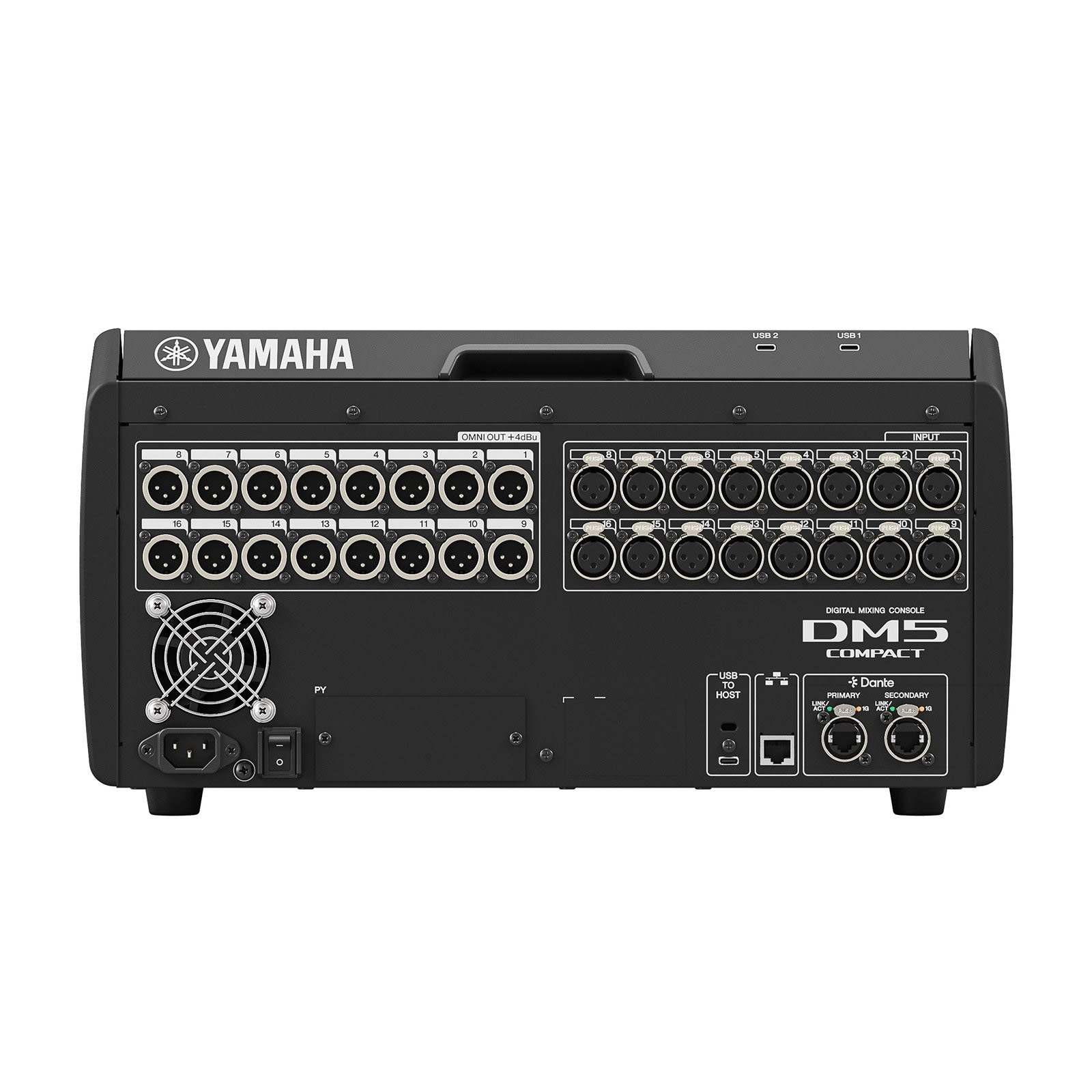 YAMAHA DM5 Compact デジタルミキシングコンソール Dante標準搭載 48