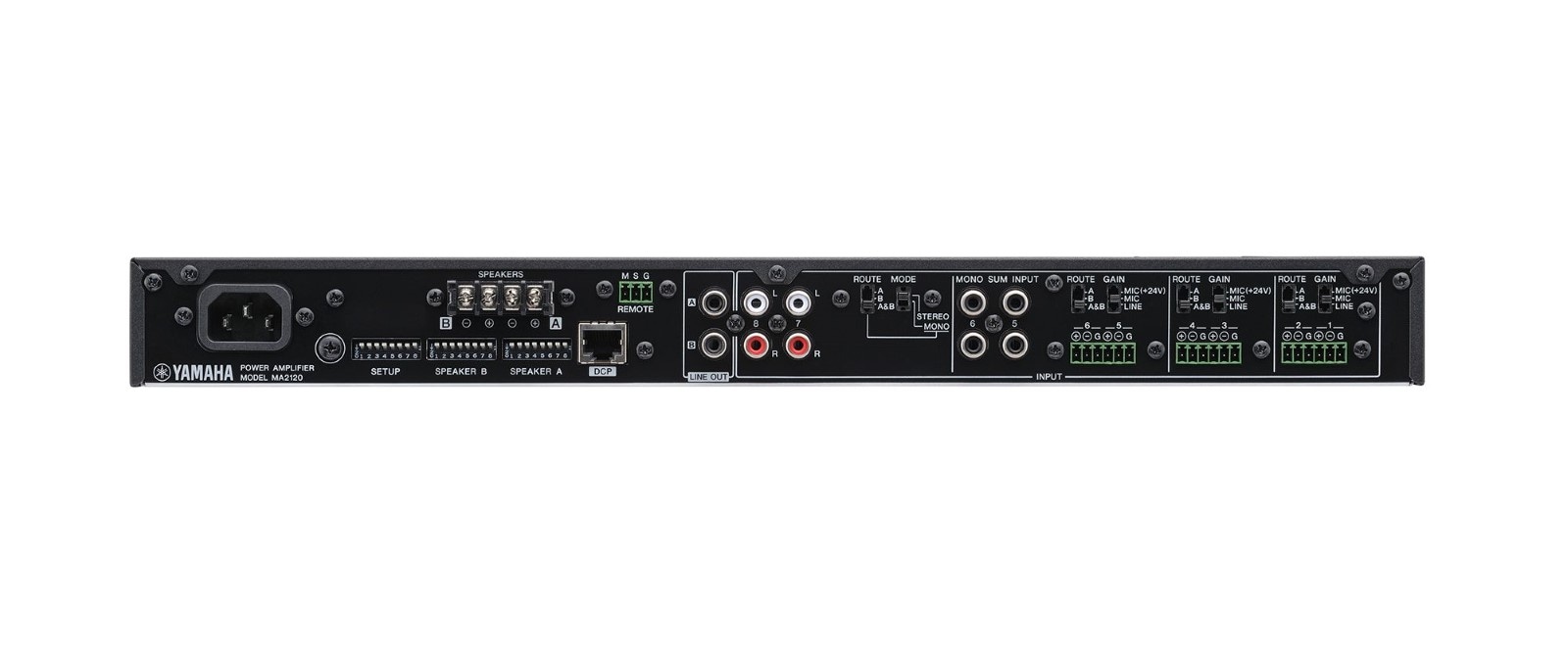 アンプ YAMAHA MA2120 power amplifier YAMAHA【MA2120】ミキサー搭載パワーアンプ