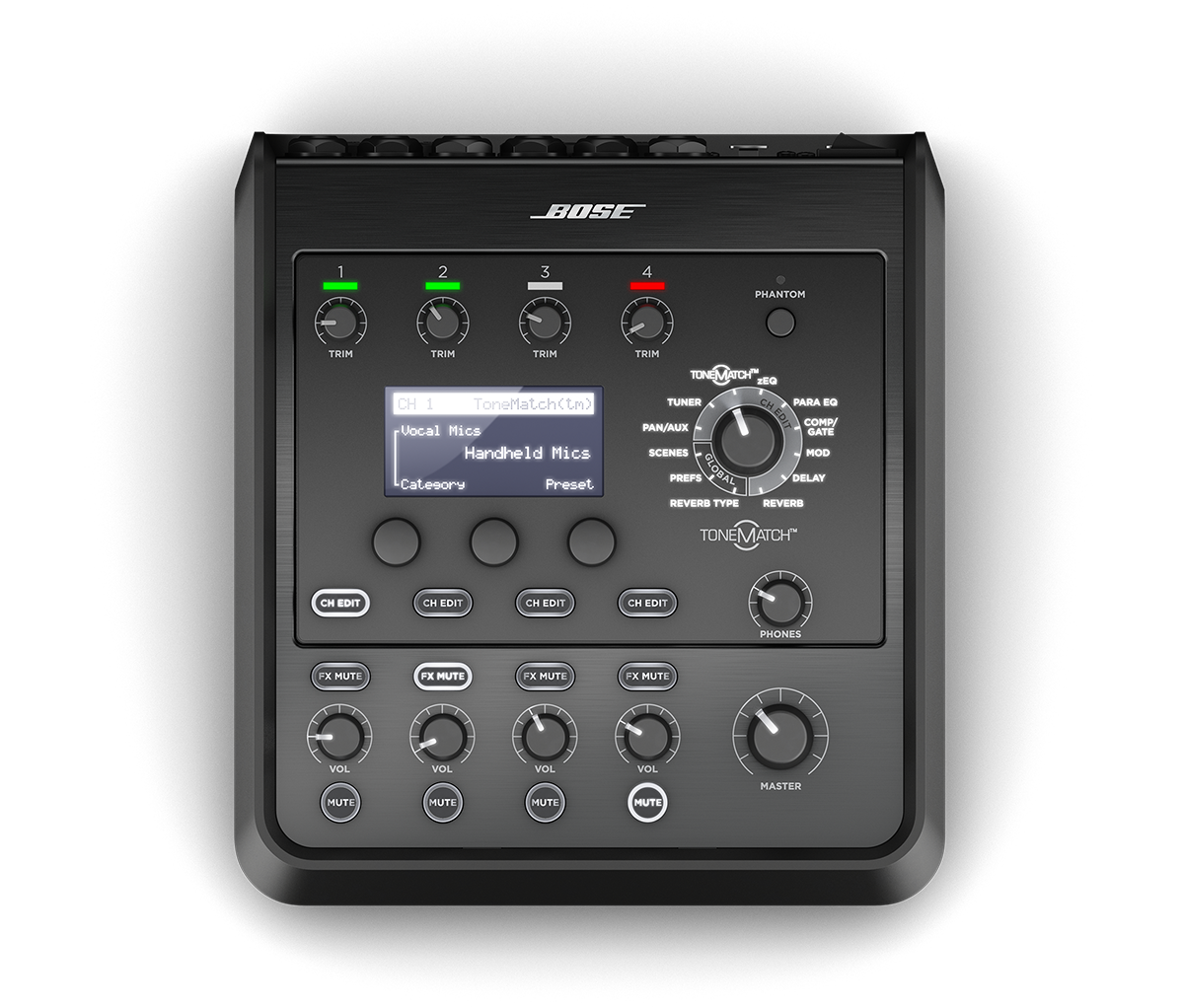 BOSE T4S 4chデジタルミキサー (ミキシングコンソール) ToneMatch