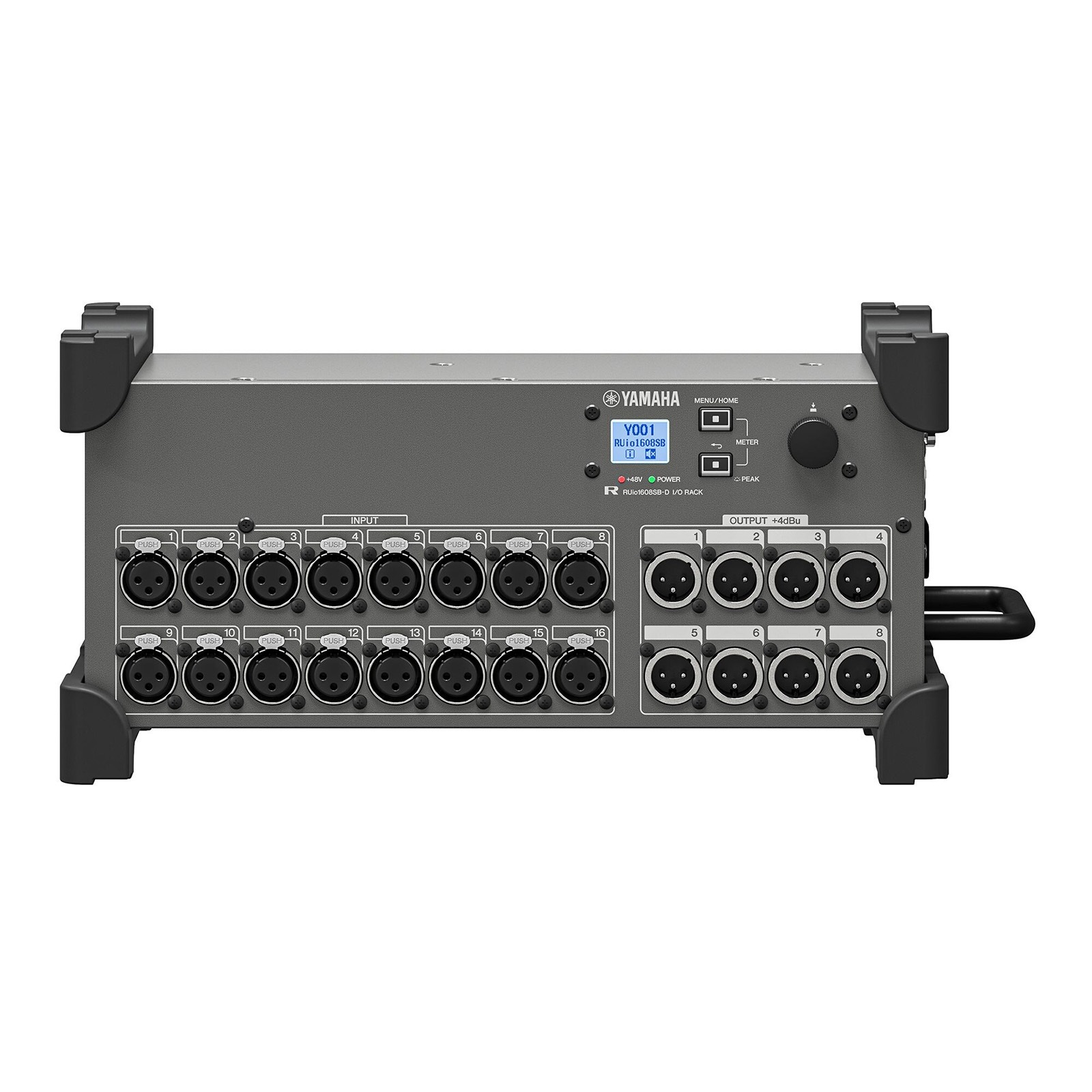 YAMAHA RUio1608SB-D Dante I/Oラック 16アナログ入力／8アナログ出力