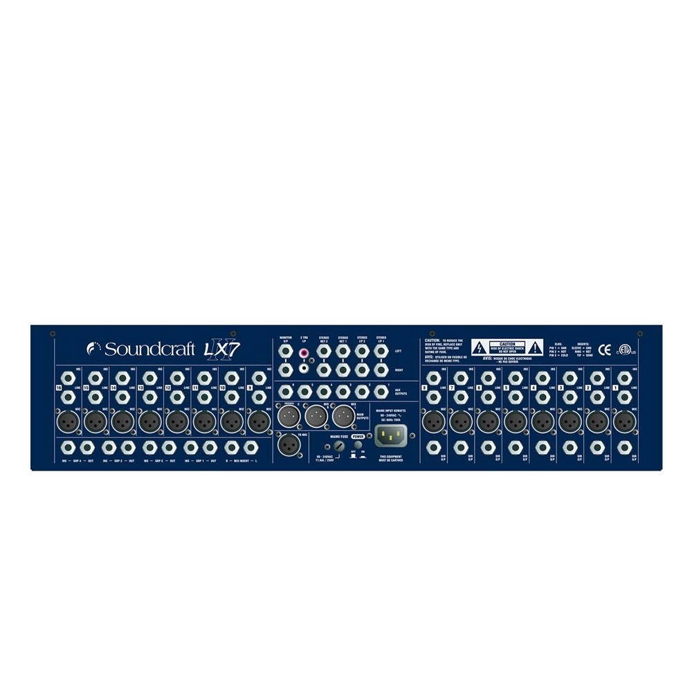 希少SOUNDCRAFT LX7 Ⅱサウンドクラフト　16ch アナログミキサー Soundcraft ( サウンドクラフト ) LX7 II 16ch PA用アナログ