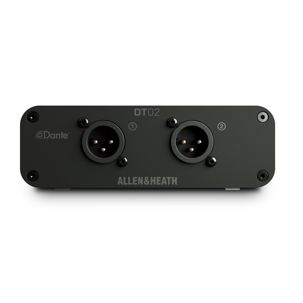 Allen & Heath DT02 Danteインターフェース 2xライン出力 | Hibino