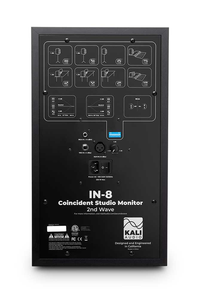 Kali Audio IN-8 V2 2本セット プロフェッショナル・スタジオモニター