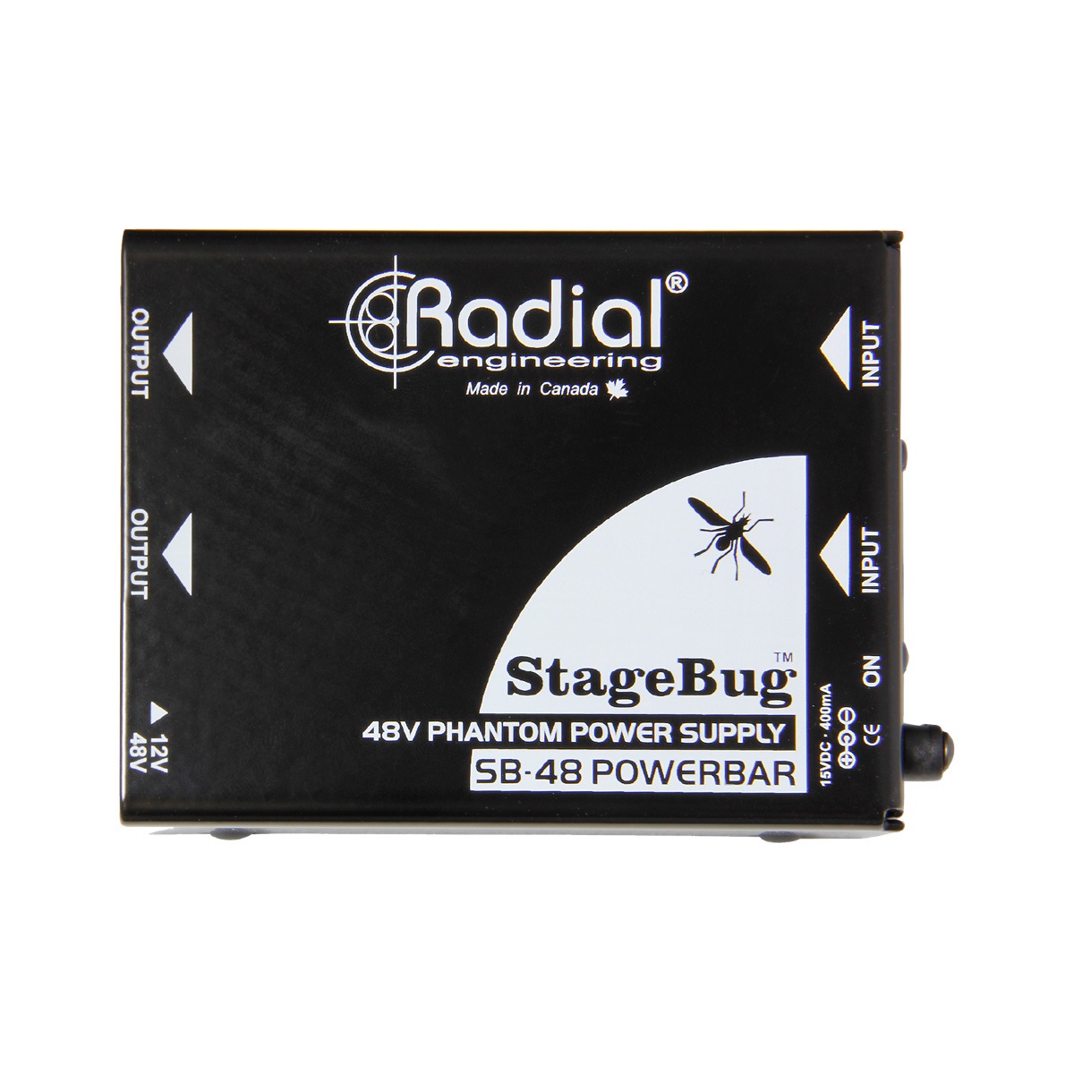 RADIAL StageBug SB-48 Phantom 48Vファンタム・パワーサプライ