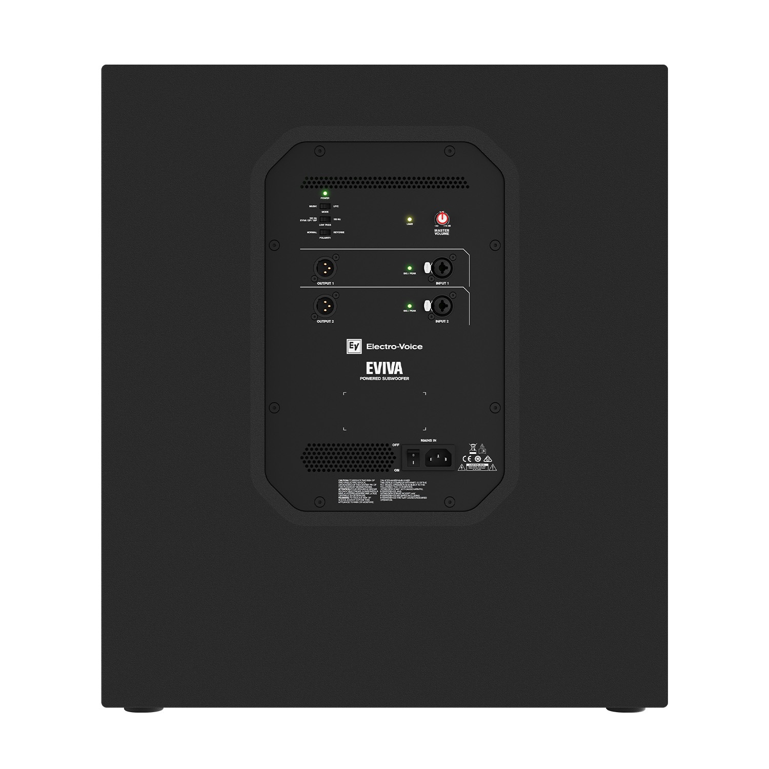 Electro-Voice EVIVA18SP 18インチパワードサブウーファー 1000W高出力