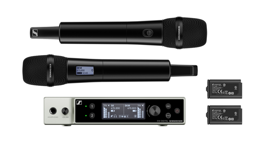 SENNHEISER EW-DX 835-S SET (W5-6) 2chハンドマイクセット (1.2GHz