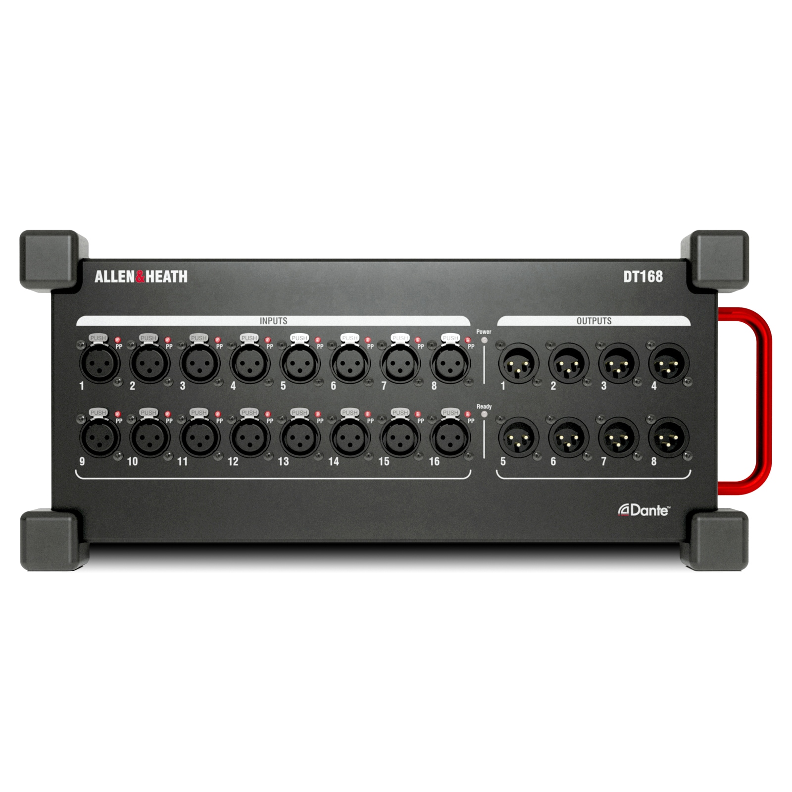 Allen & Heath DT168 Dante対応I/O拡張ユニット | Hibino.com ヒビノ