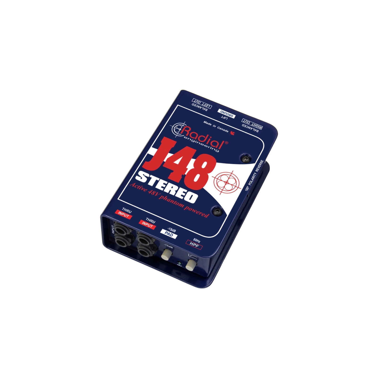Radial J48 アクティブDI ＋ XLRケーブル Radial J48 アクティブDI ＋ XLRケーブル J48 - Radial Engineering