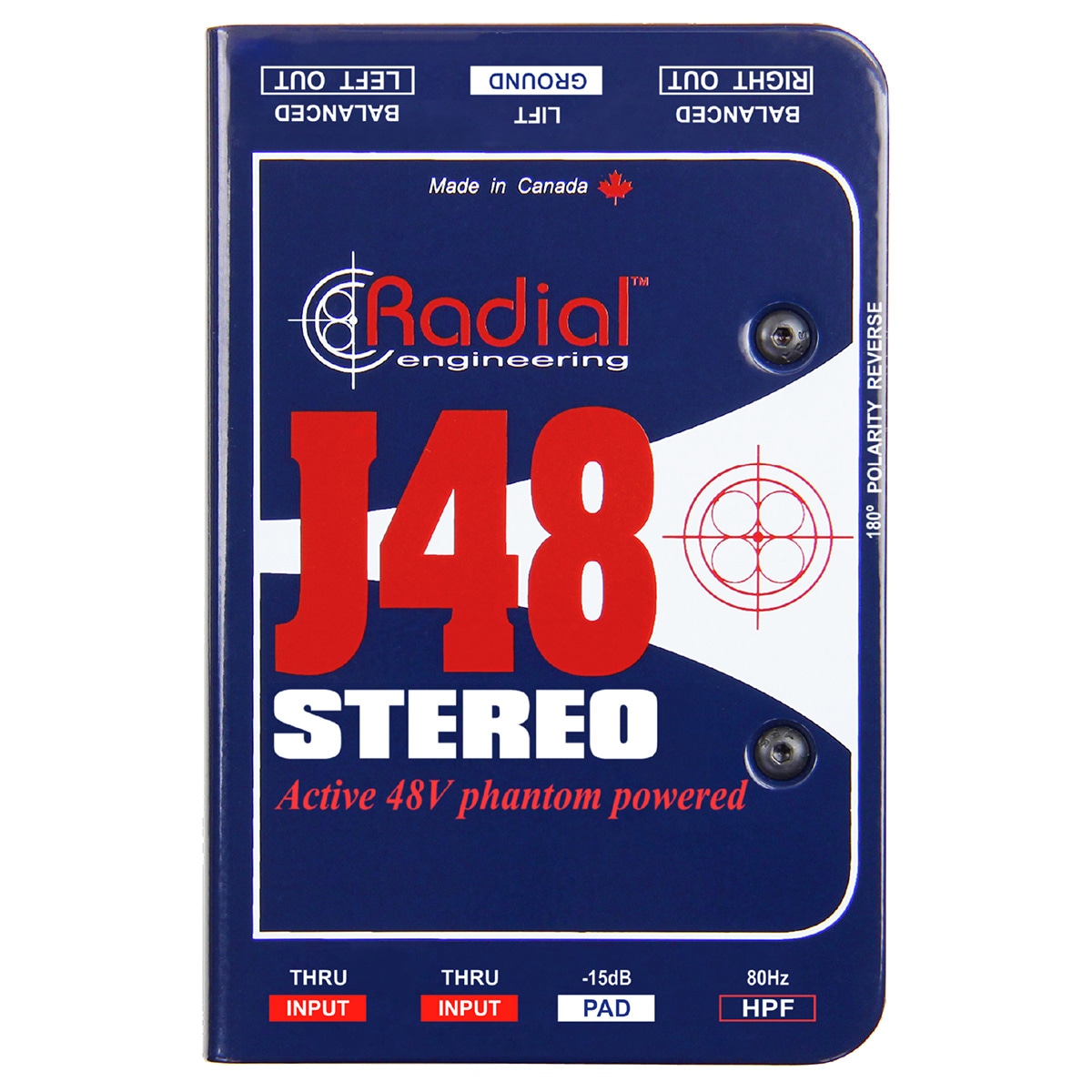 RADIAL J48 アクティブ DI ダイレクトボックス J48 - Radial Engineering