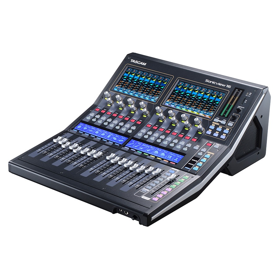 TASCAM Sonicview 16 マルチカラータッチスクリーン搭載デジタル