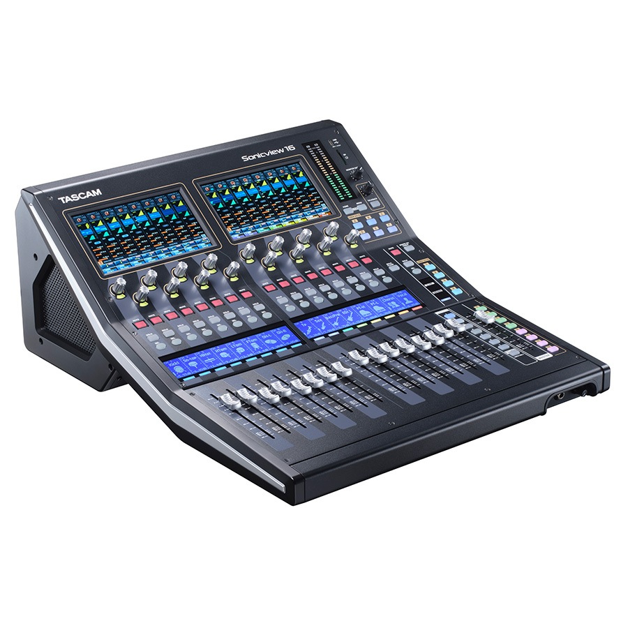 TASCAM Sonicview 16 マルチカラータッチスクリーン搭載デジタル