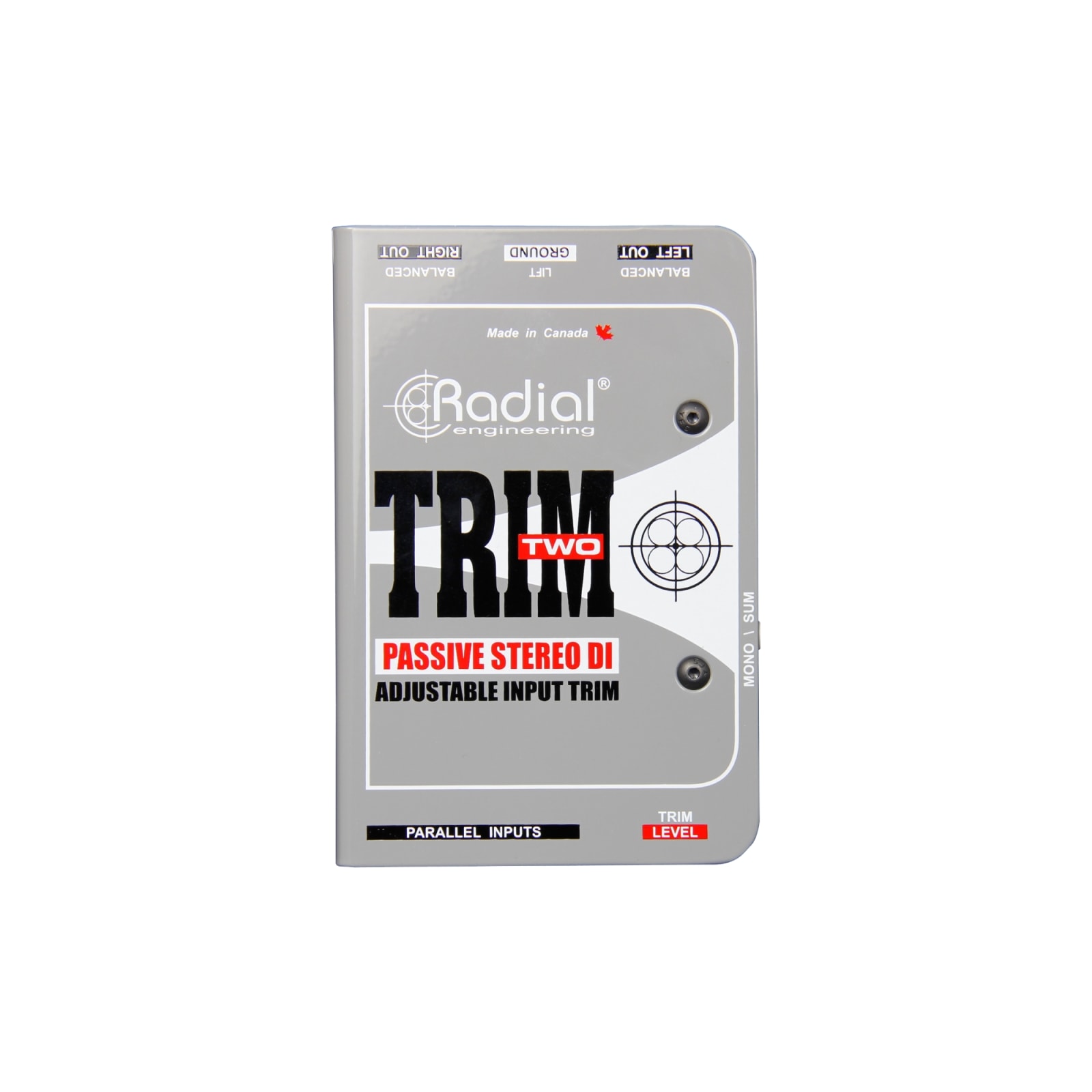 RADIAL Trim-Two レベル調整付きステレオパッシブDI｜FULL-TEN