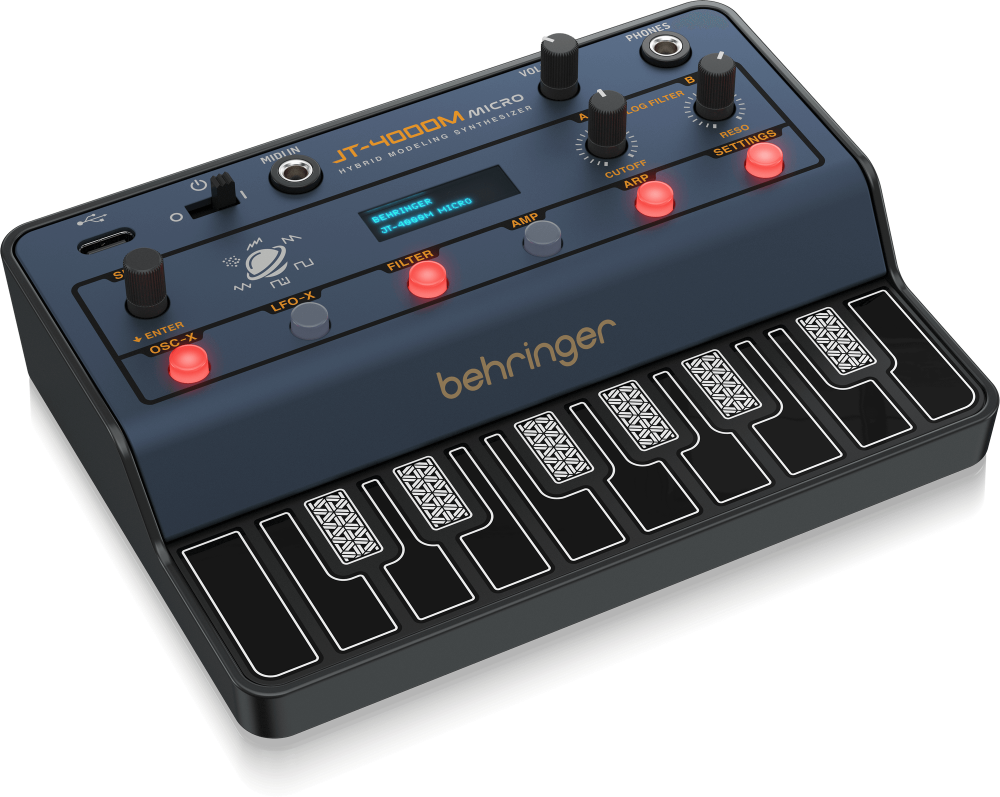 Behringer JT-4000M Micro シンセサイザー BEHRINGER JT-4000M MICRO 4ボイスハイブリッドシンセサイザー