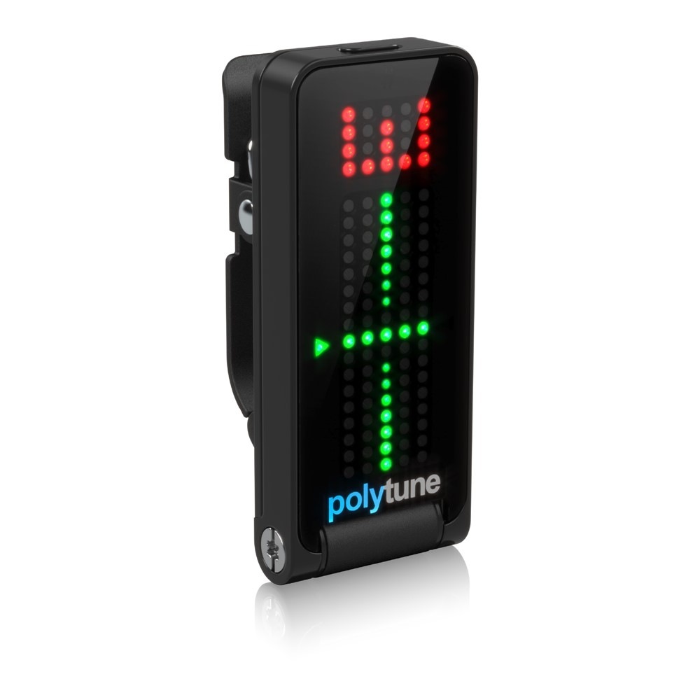 TC ELECTRONIC POLYTUNE CLIP BLACK クリップチューナー | Hibino.com