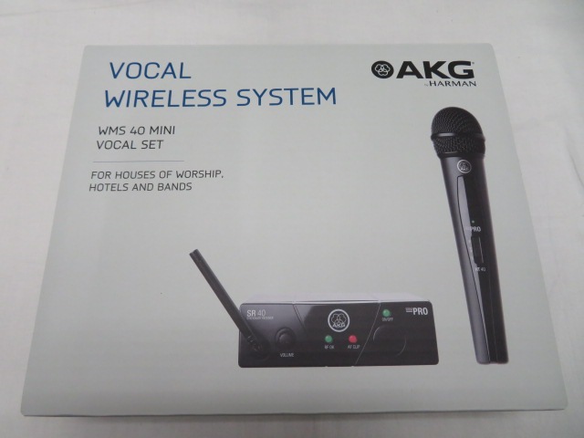 AKGワイヤレスマイクセット