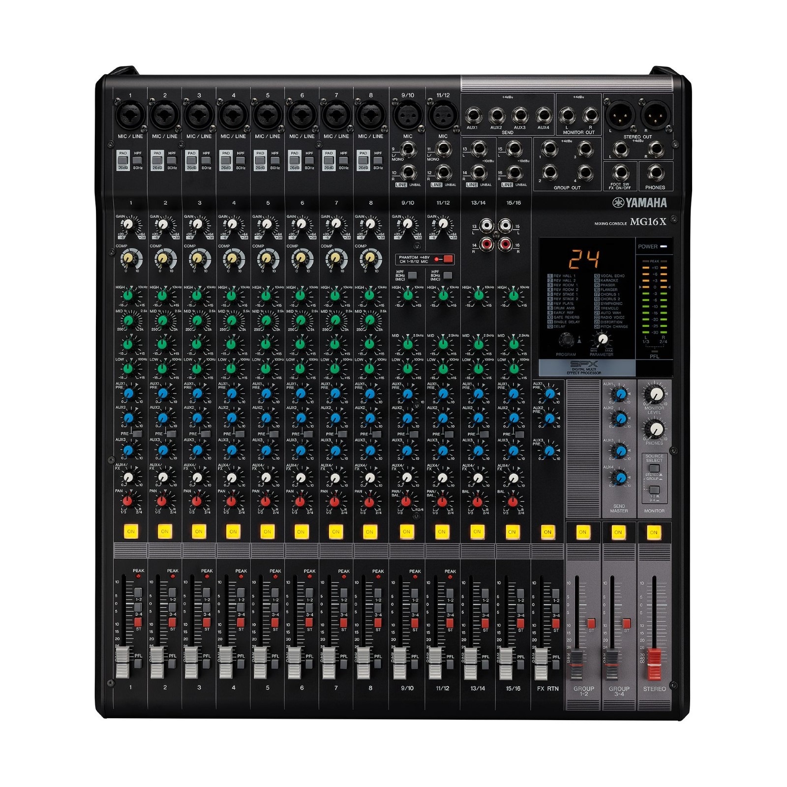 YAMAHA MGP16X 16ch アナログミキサー ハード YAMAHA MGP16X 16chアナログミキサー | courage office
