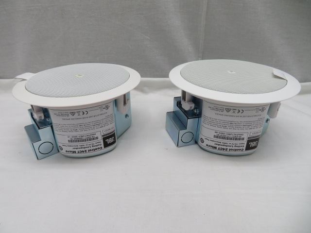 JBL Control 24CT Micro 天井埋込型スピーカーペア(2個口) Amazon.co.jp: JBL PROFESSIONAL Control 24CT Micro 天井埋込用