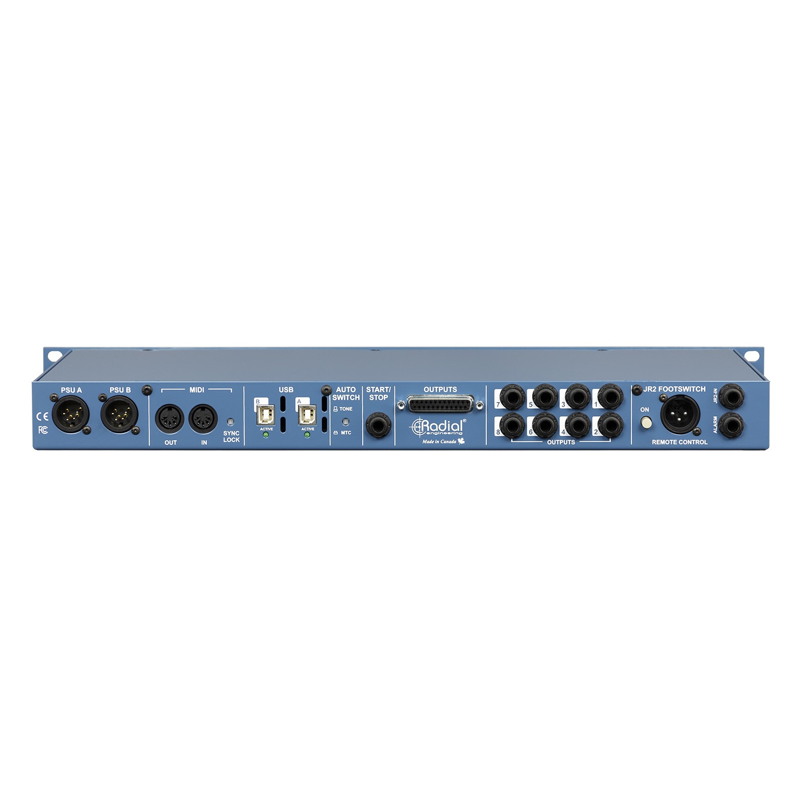 RADIAL SW8-USB USB接続対応 8chオートスイッチャー(MacOS専用 RADIAL SW8-USB USB接続対応 8chオートスイッチャー(MacOS専用