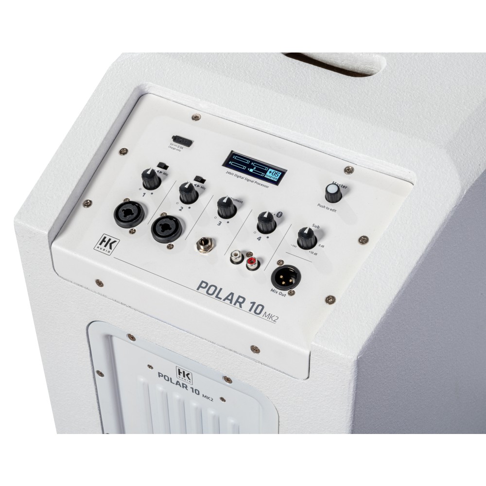 HK AUDIO POLAR 12 MK2 White パワードPAスピーカー カフェ・ライブ