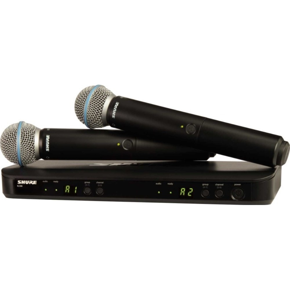 動作確認済　SHURE BLX288J/SM58-JBワイヤレスマイクセット 1_000000000725.jpg?1710497774
