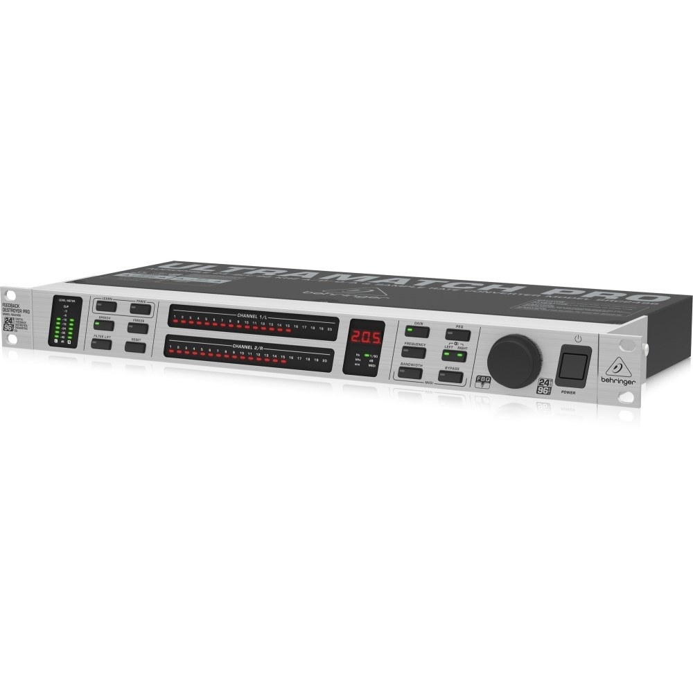 配信機器・PA機器・レコーディング機器 BEHRINGER FBQ2496 FEEDBACK DESTROYER PRO Behringer Feedback Destroyer Pro FBQ2496 Reviews | Sweetwater