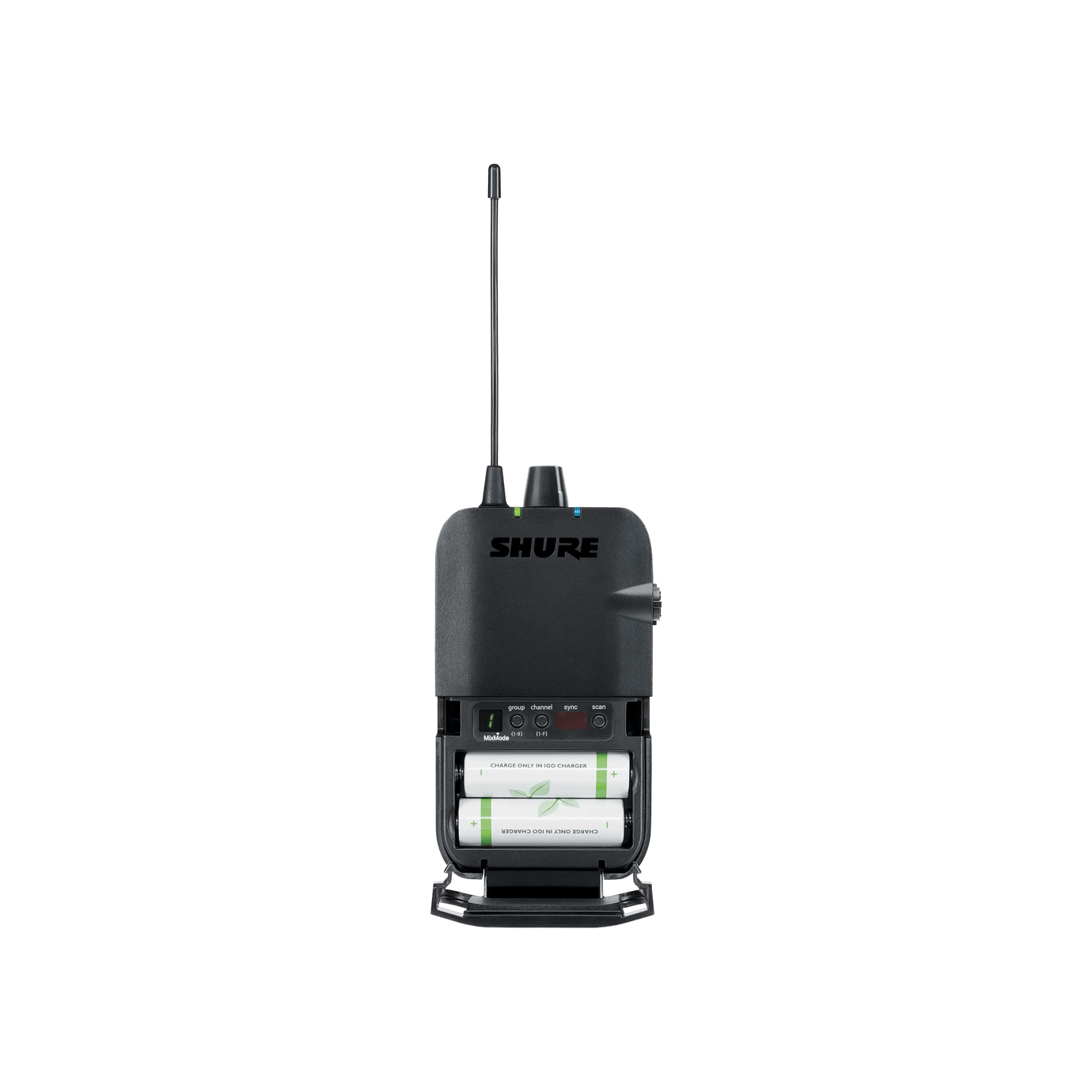 Shure P3R-JB ボディーパック受信機 P3R=-JB ワイヤレス・イヤモニ