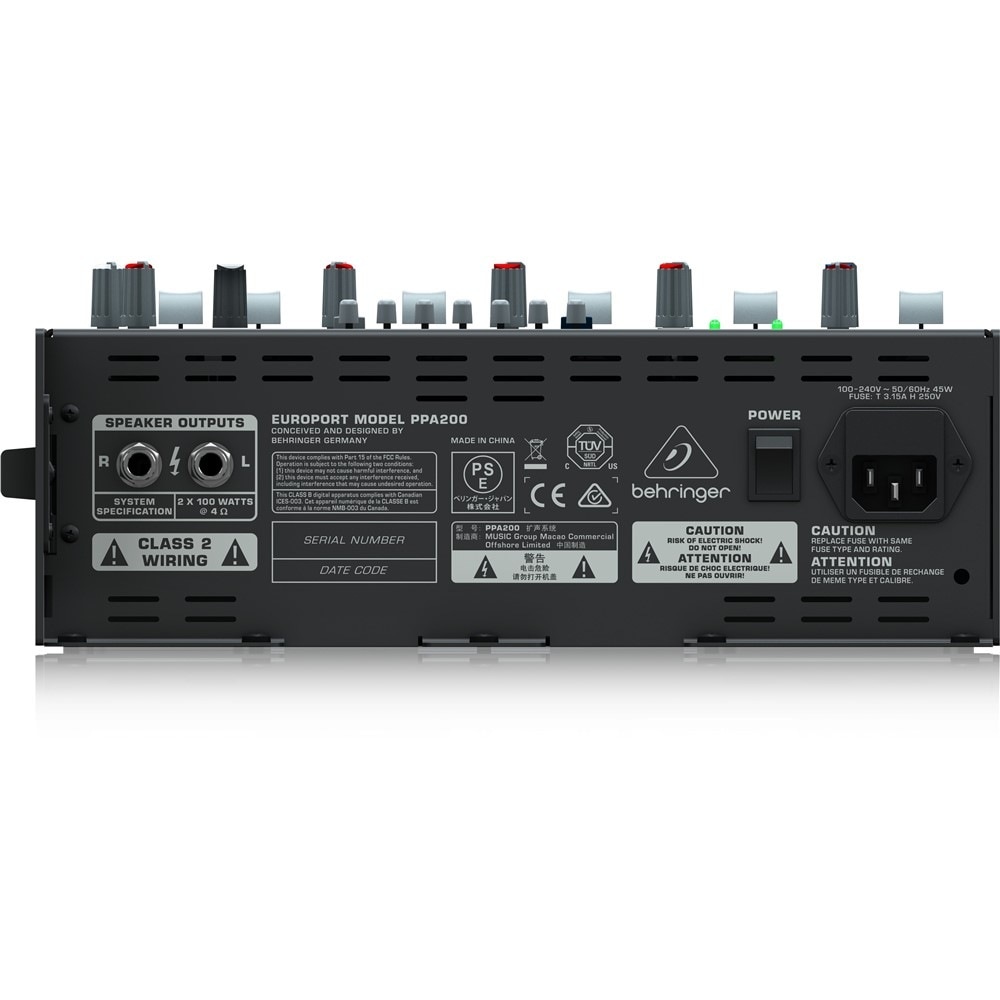 ［スタンド付］EUROPORT PPA200 ポータブルPAシステム Amazon | Behringer ポータブルPAシステム 超軽量デザイン KLARK