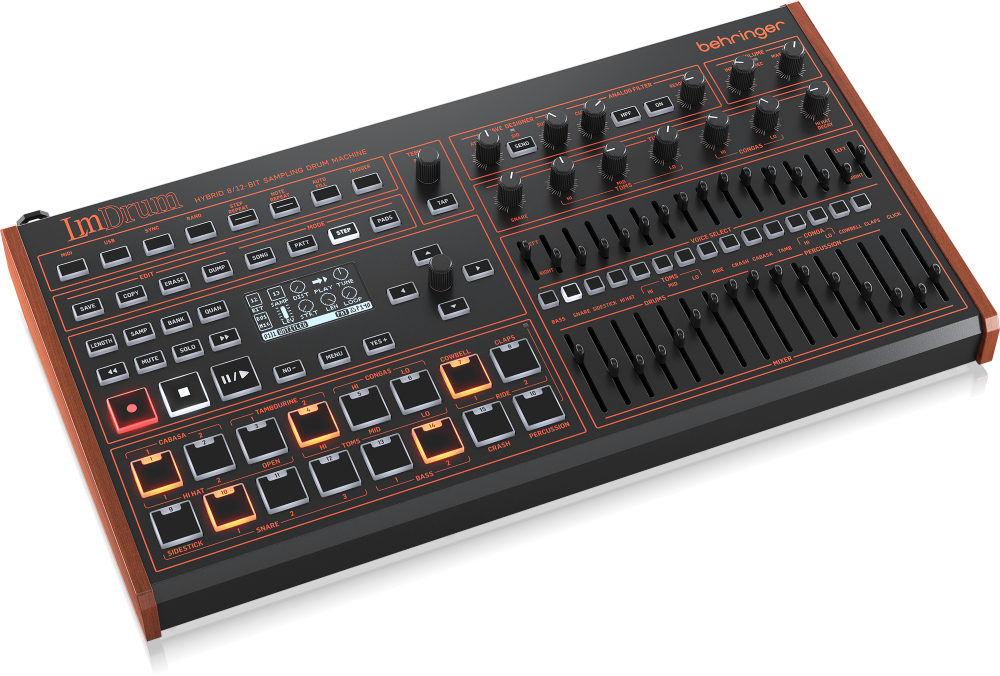 BEHRINGER LM DRUM サンプリングドラムマシン | Hibino.com ヒビノ公式