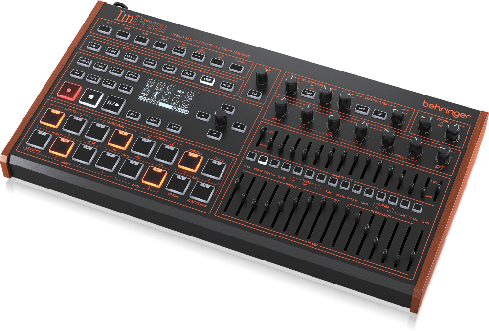 Behringer LM DRUM ドラムマシン サンプラー BEHRINGER LM DRUM サンプリングドラムマシン | Hibino.com ヒビノ公式