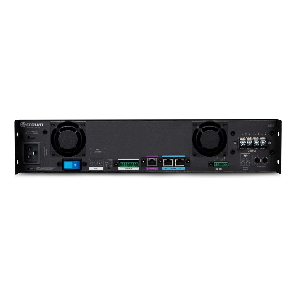 CROWN DCi 2|2400N 2chパワーアンプ BLU link対応 | Hibino.com ヒビノ