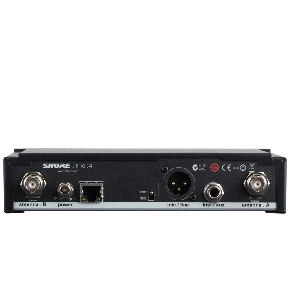 Shure ULXD4-J51 1chワイヤレスマイク受信機 ULXD4J=-J51｜FULL-TEN