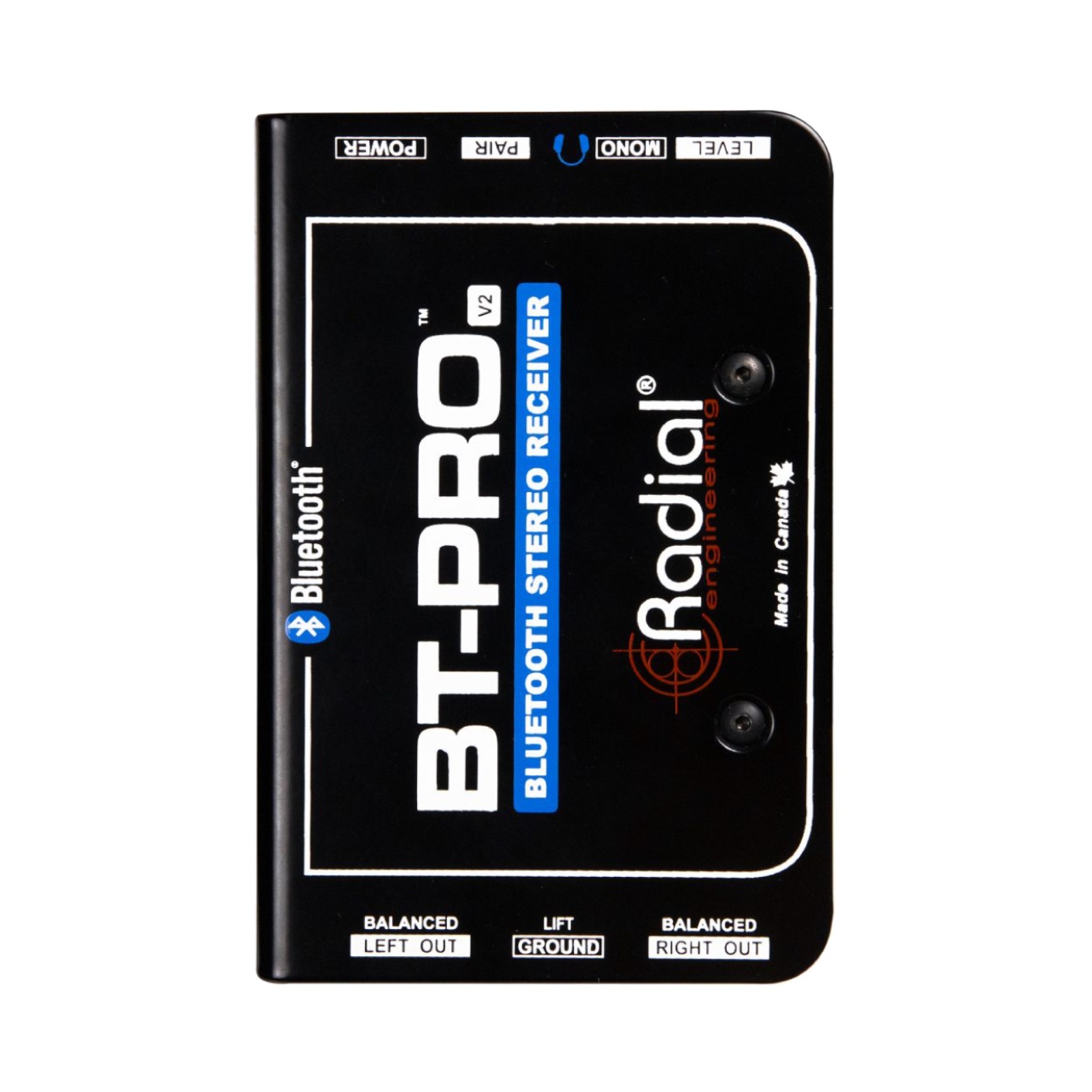 RADIAL BT-Pro V2 ステレオ Bluetooth DI ダイレクトボックス | Hibino