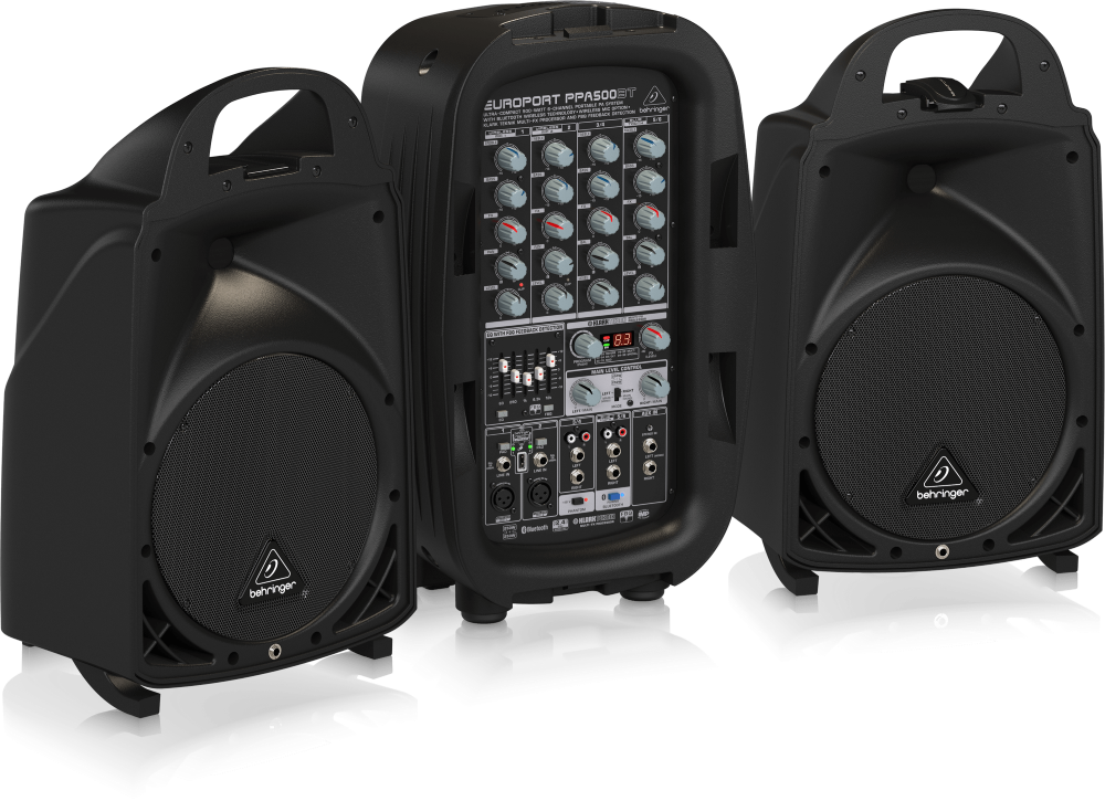 BEHRINGER PPA500BT EUROPORT ポータブルPAスピーカー | Hibino.com