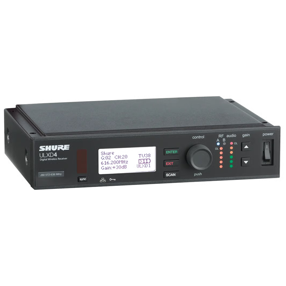 Shure ULXD4J=-L53 1chワイヤレスマイク受信機 ULXD4-L53 ワイヤレス