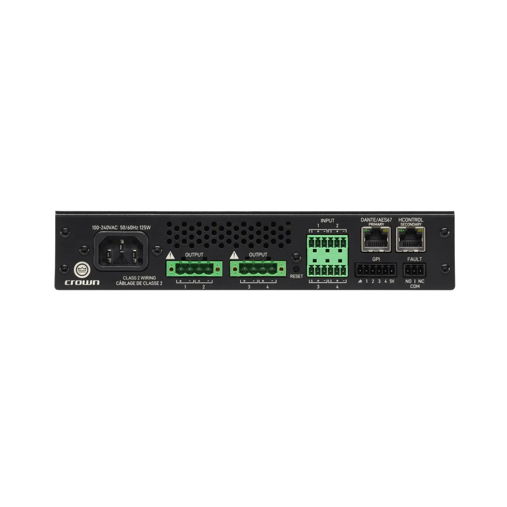 CROWN CTD-4125 4chパワーアンプ ComTech D Series | Hibino.com
