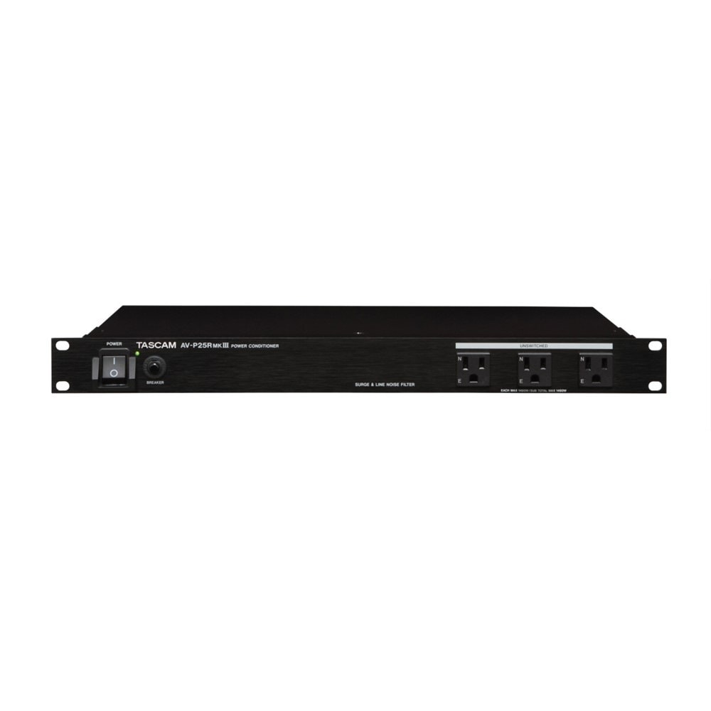 TASCAM AV-P25R MKIII パワーディストリビューター TASCAM AV-P25RMKIII パワーディストリビューター/コンディショナー