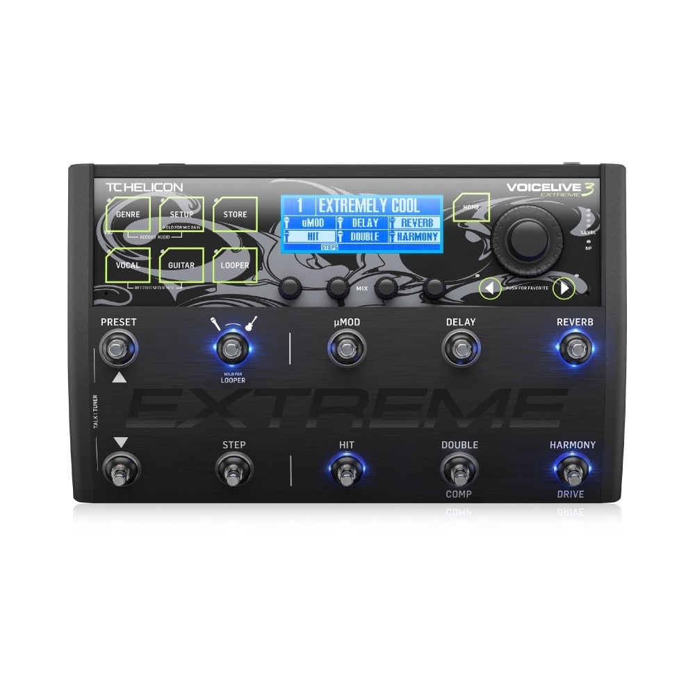 TC HELICON VoiceLive3 Extreme ボーカルエフェクター TC HELICON VOICELIVE 3 EXTREME ボーカルエフェクター | Hibino.com