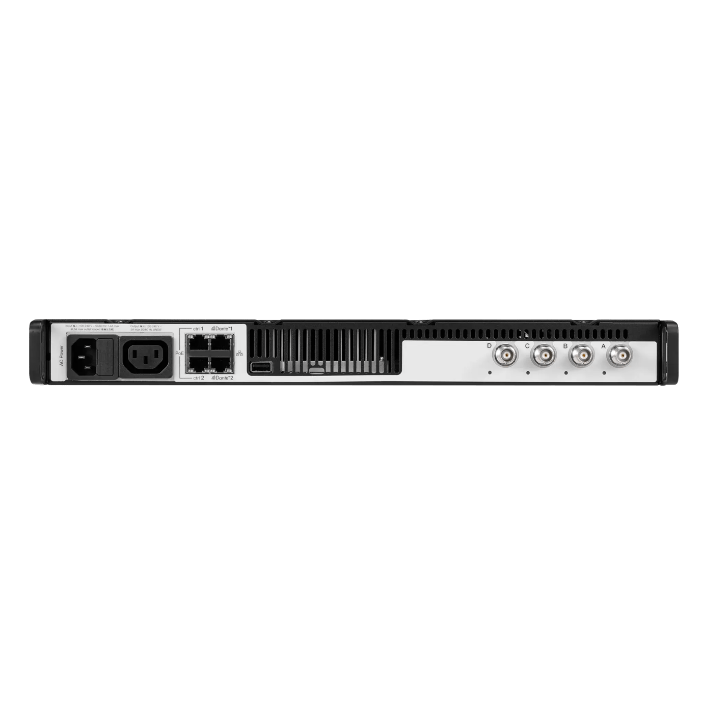 Shure ANX4J ワイヤレスマイク受信機 システム用スケーラブル