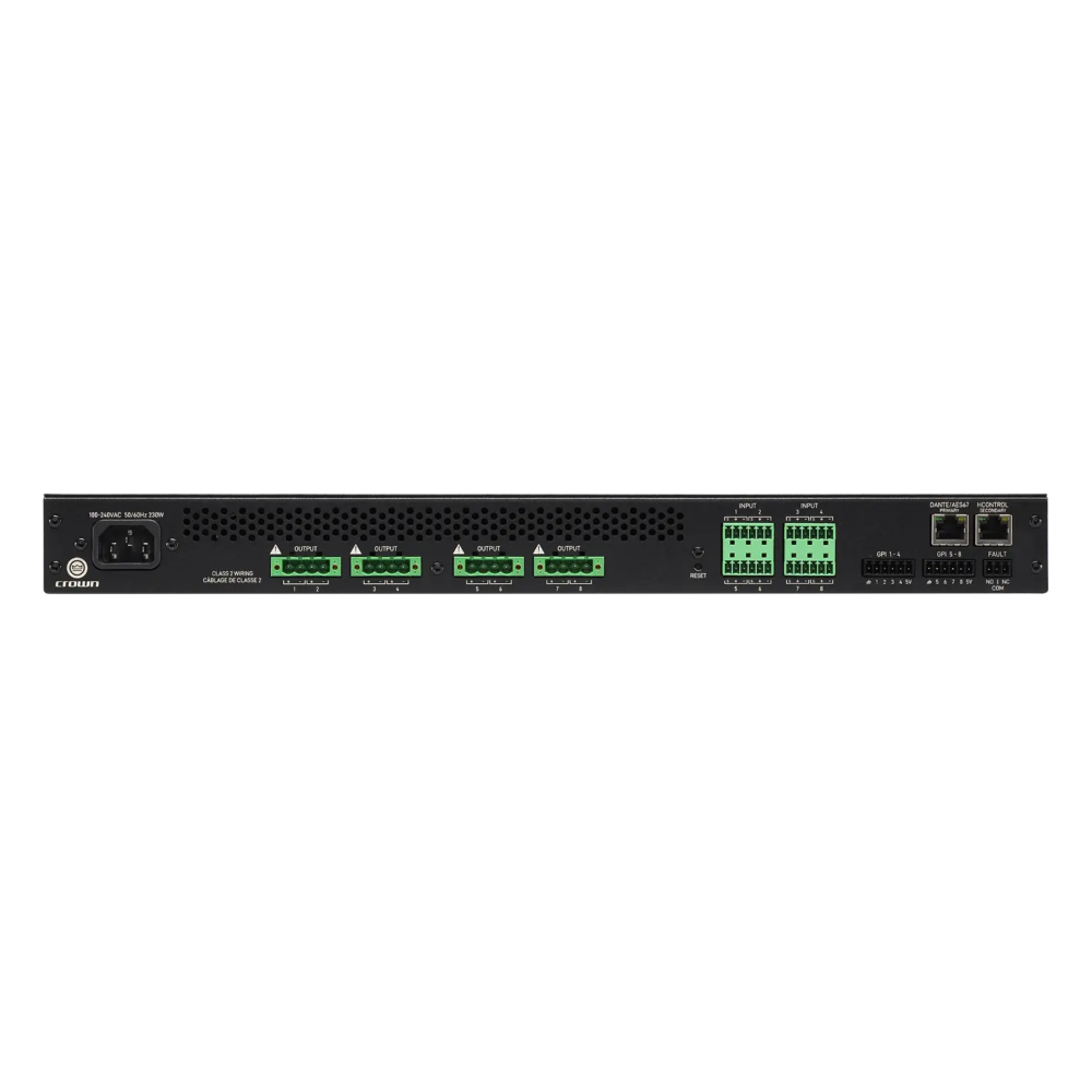CROWN CTD-8125 8chパワーアンプ ComTech D Series | Hibino.com