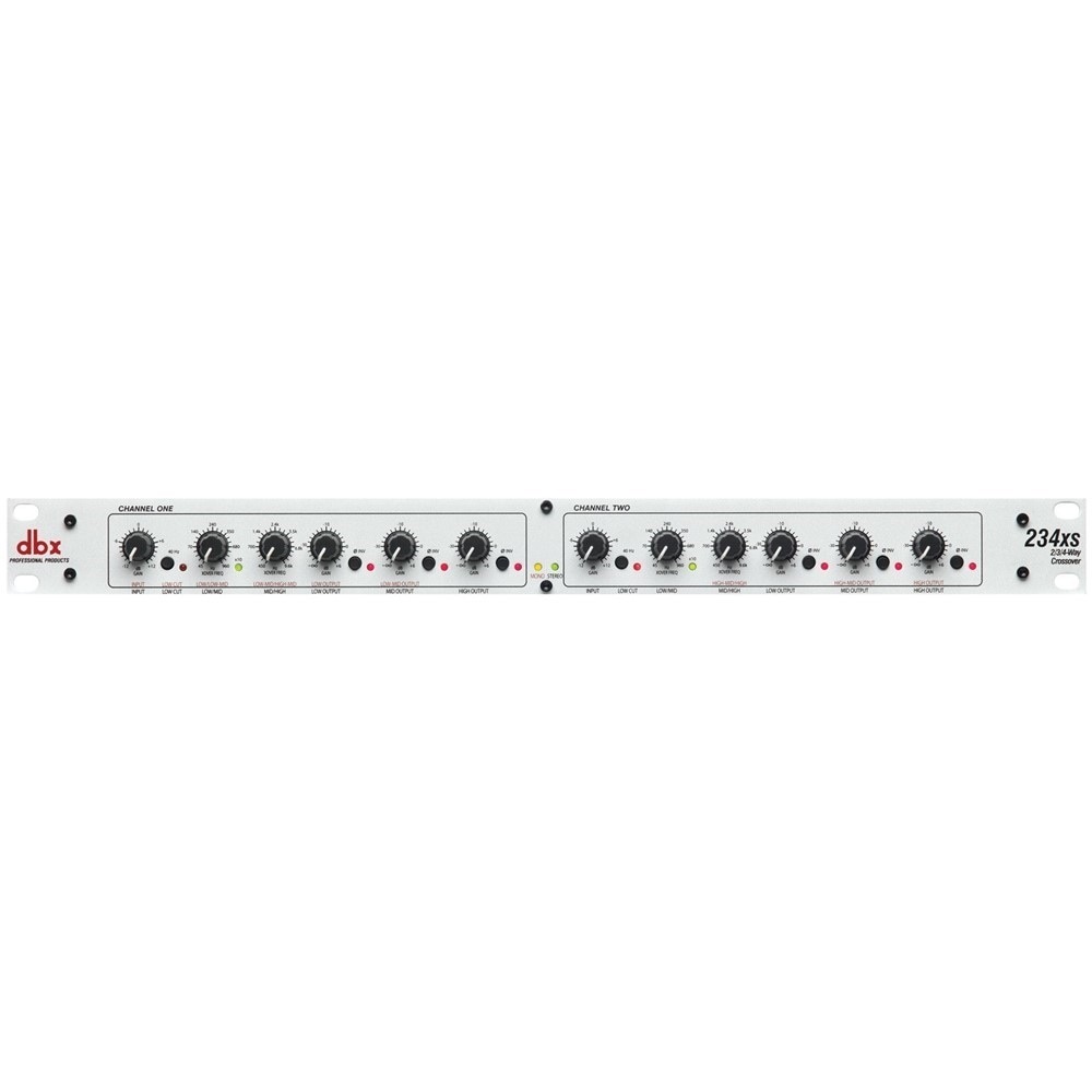 dbx 234XS チャンネルデバイダー クロスオーバー Crossover dbx 234xs ステレオ3-Way/モノラル4-Way クロスオーバー | Hibino.com