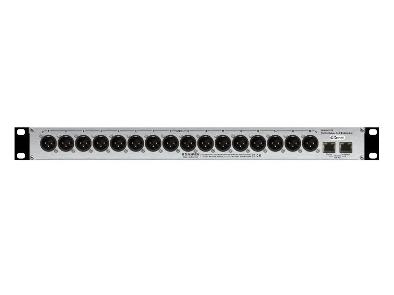 オーディオインターフェイス SONIFEX AVN-AO16R AIOインターフェース | Hibino.com ヒビノ公式