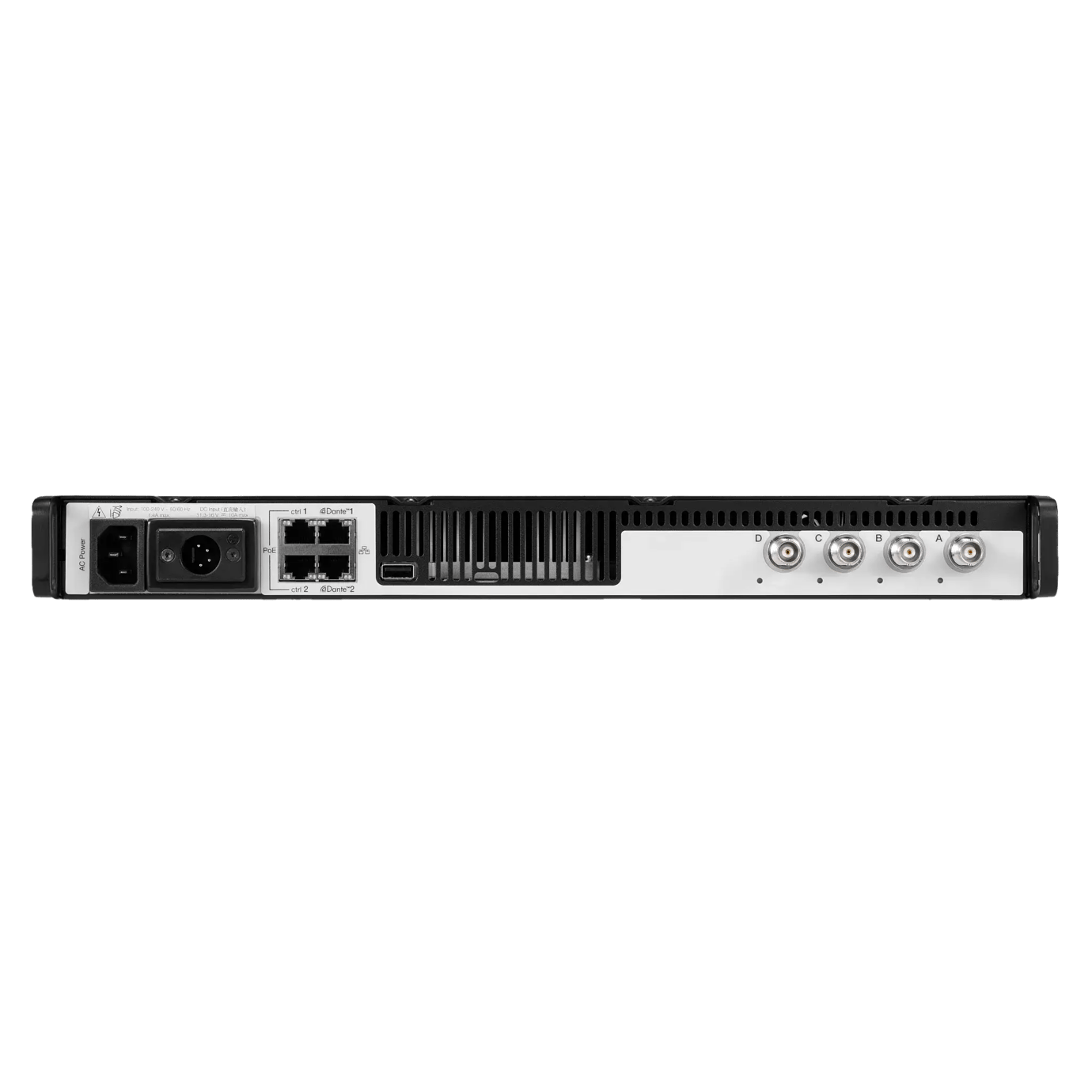 Shure ANX4J-DC ワイヤレスマイク受信機 システム用スケーラブル