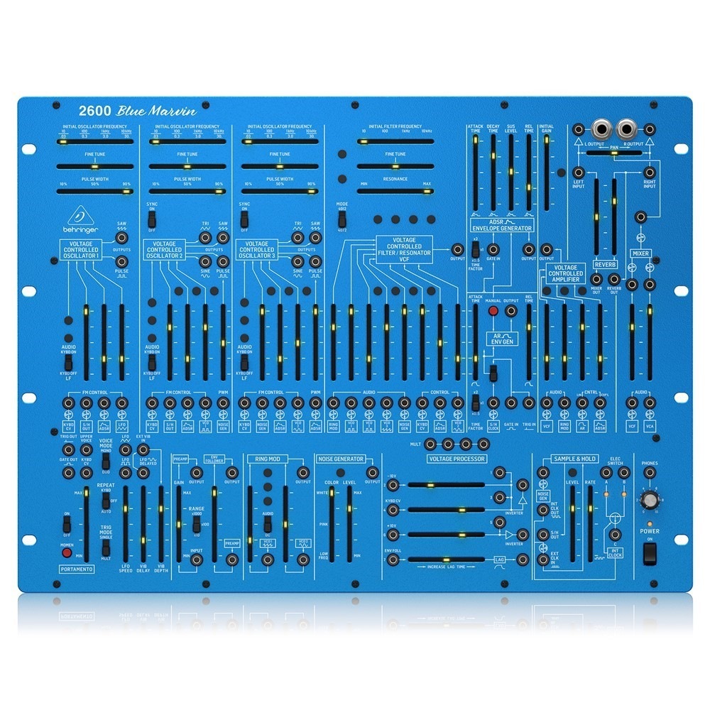 BEHRINGER 2600 BLUE MARVIN シンセサイザー/サンプラー | Hibino.com