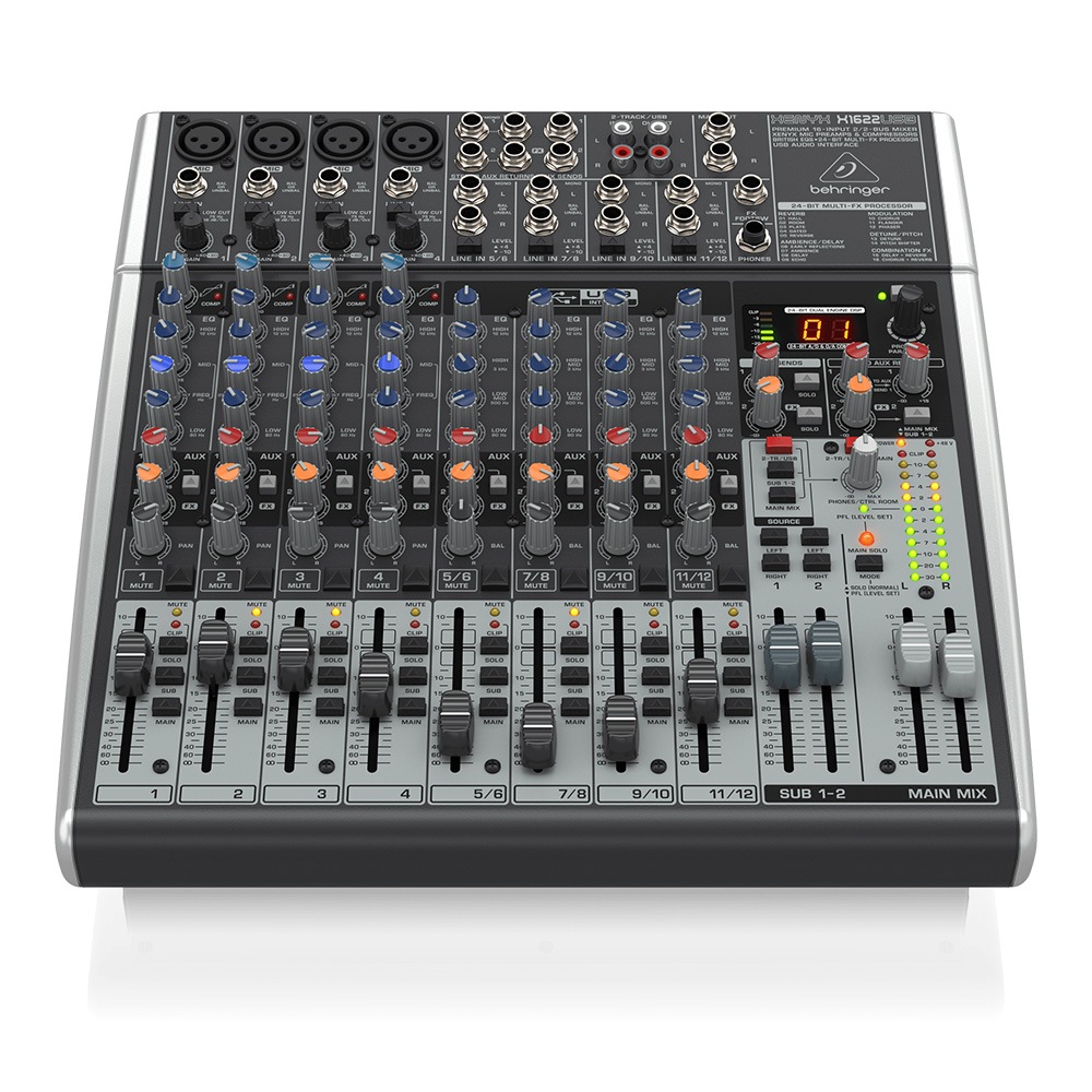 BEHRINGER X1622USB XENYX アナログミキサー｜FULL-TEN