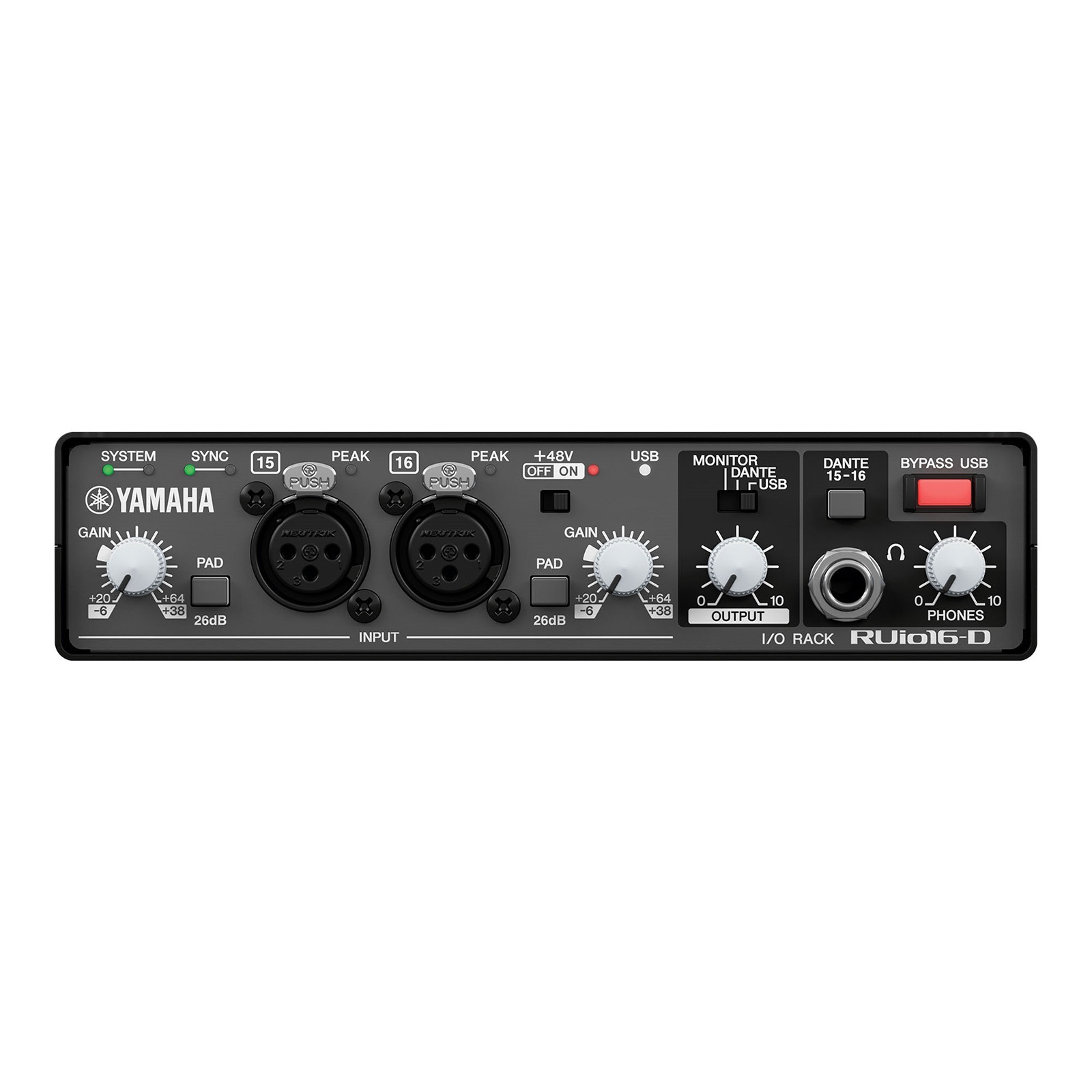 YAMAHA RUio16-D VSTプラグインとDanteをシームレスに統合する