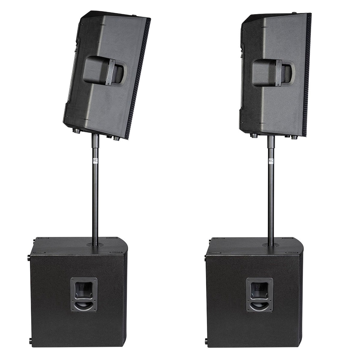 HK AUDIO SONAR 115 Xi パワードPAスピーカー ペア スピーカースタンド