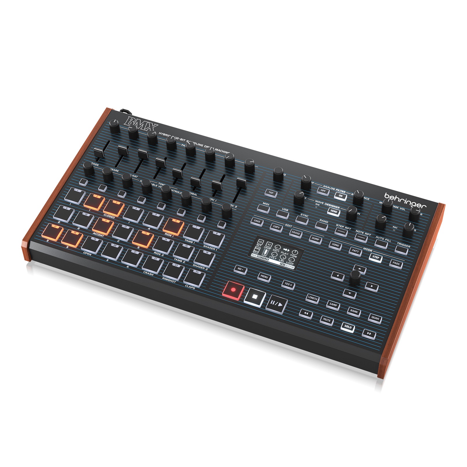BEHRINGER BMX ハイブリッドサンプリング・ドラムマシン ベース