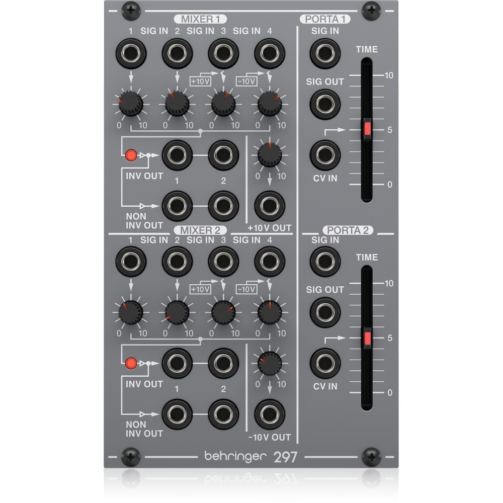 BEHRINGER 297 DUAL PORTAMENTO/CV UTILI. モジュラー