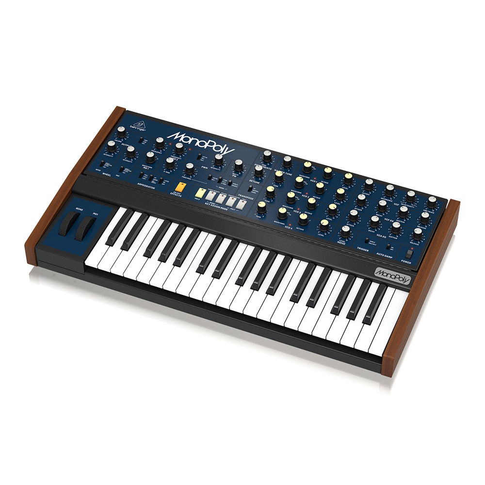 BEHRINGER MonoPoly シンセサイザー/サンプラー｜FULL-TEN