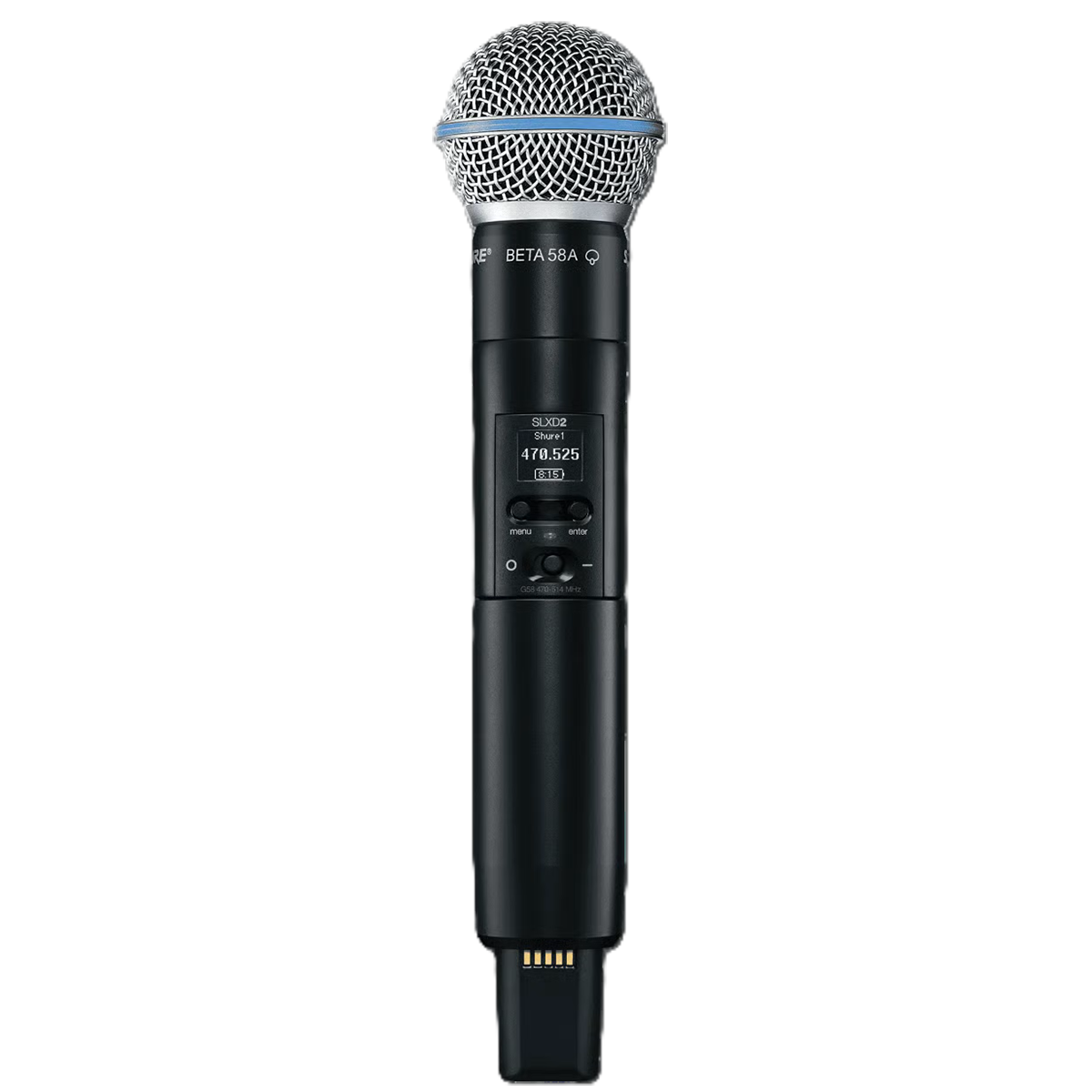 Shure SLXD24DJ/B58-JB デュアル・ワイヤレスシステム ハンドヘルド型